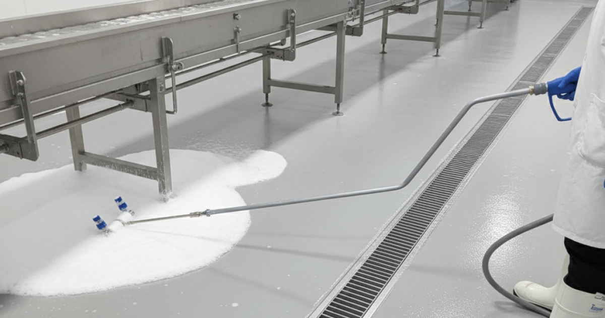 Lance Rouller Food Production Washdown Roller Lances